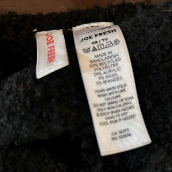 Knit Twist Knot Headband Ear Cover Warm Sweater Like Thick Wool Black Stretchy - Picture 4 of 4